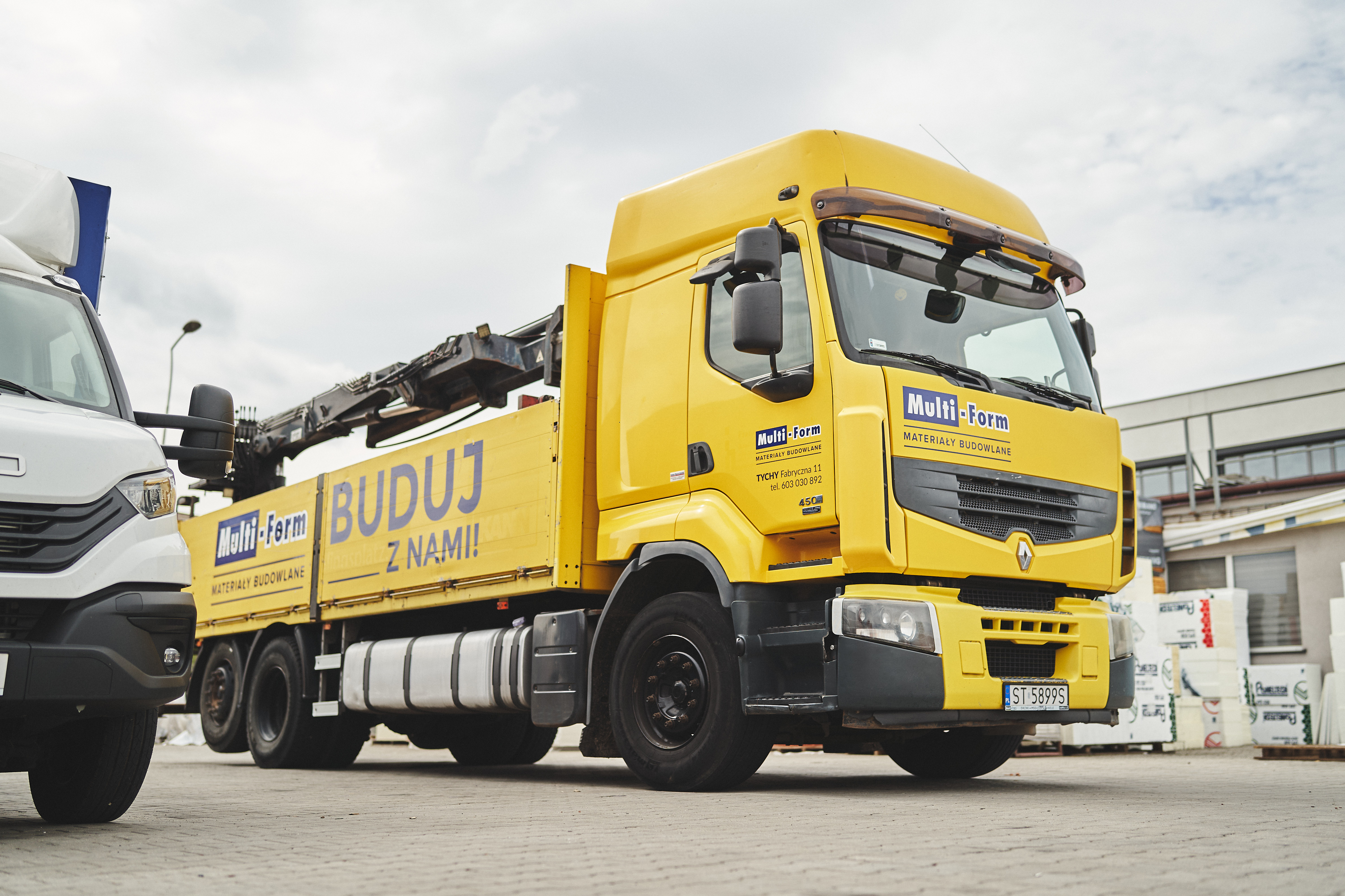 transport hds w hurtowni materiałów budowalnych multiform budowlane tychy